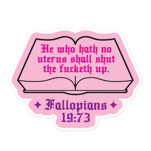 Fallopians 19:73 - Sticker
