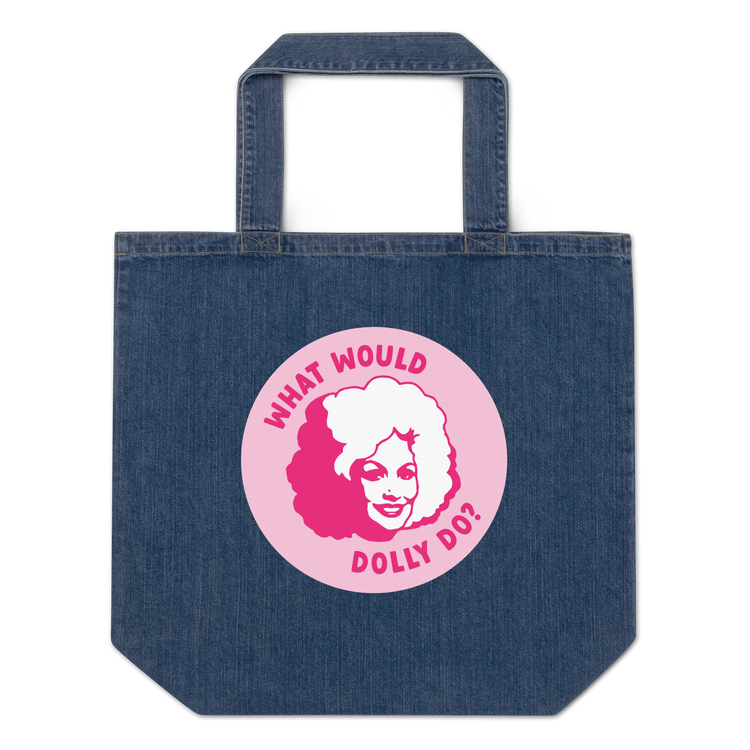 What Would Dolly Do Denim Tote