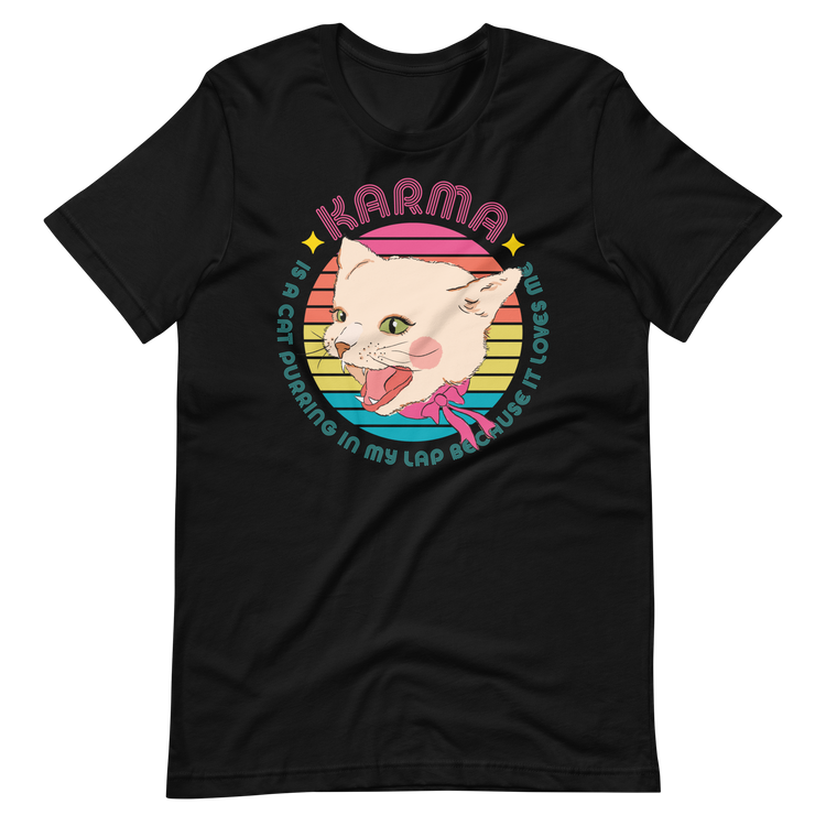 Karma Kitten Retro Tee