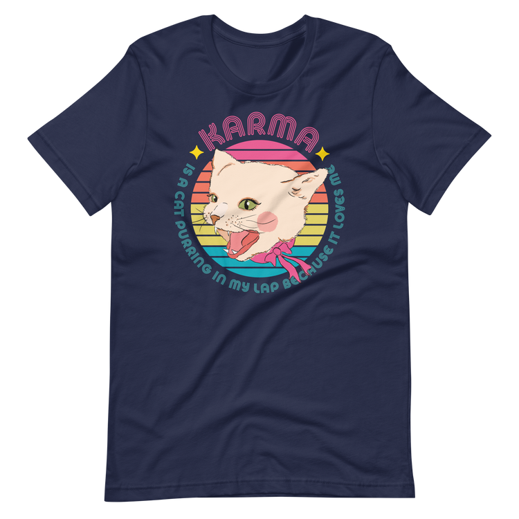 Karma Kitten Retro Tee