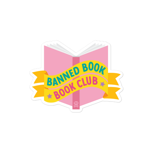 Banned Book Book Club - Sticker