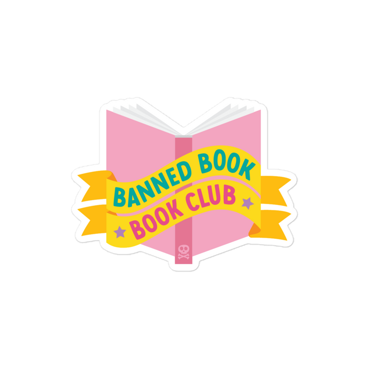 Banned Book Book Club - Sticker