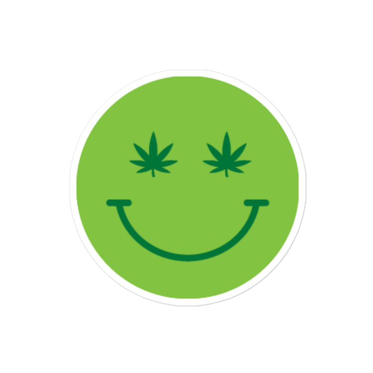 Weed Smile - Sticker