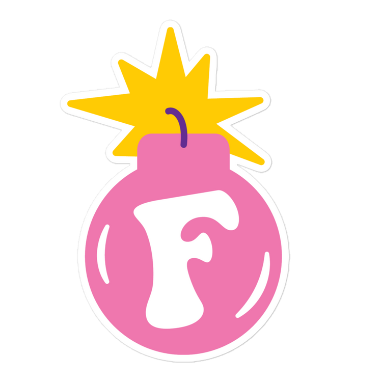 F-Bomb Sticker