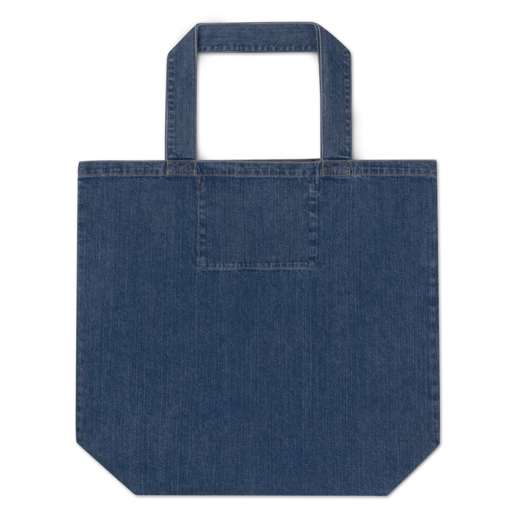 Well Behaved Women Rarely Make History - Embroidered Organic Denim Tote