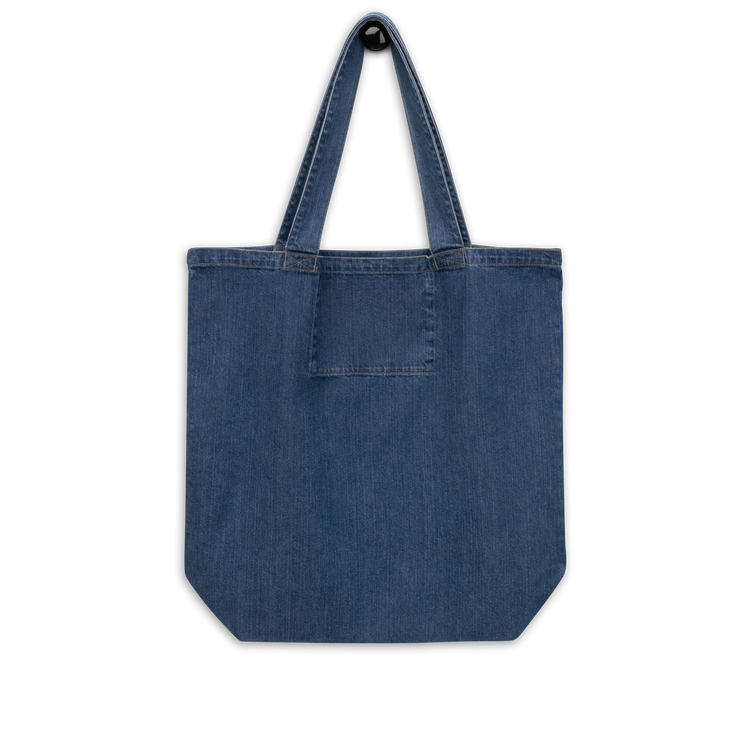 Thicc and Tired Denim Tote