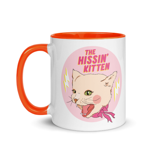The Hissin' Kitten - Color Mug
