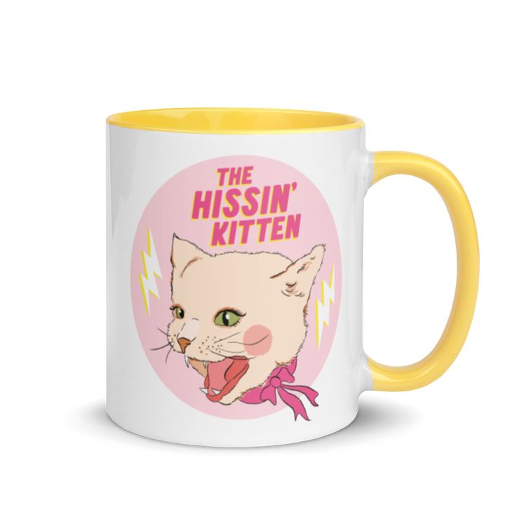 The Hissin' Kitten - Color Mug
