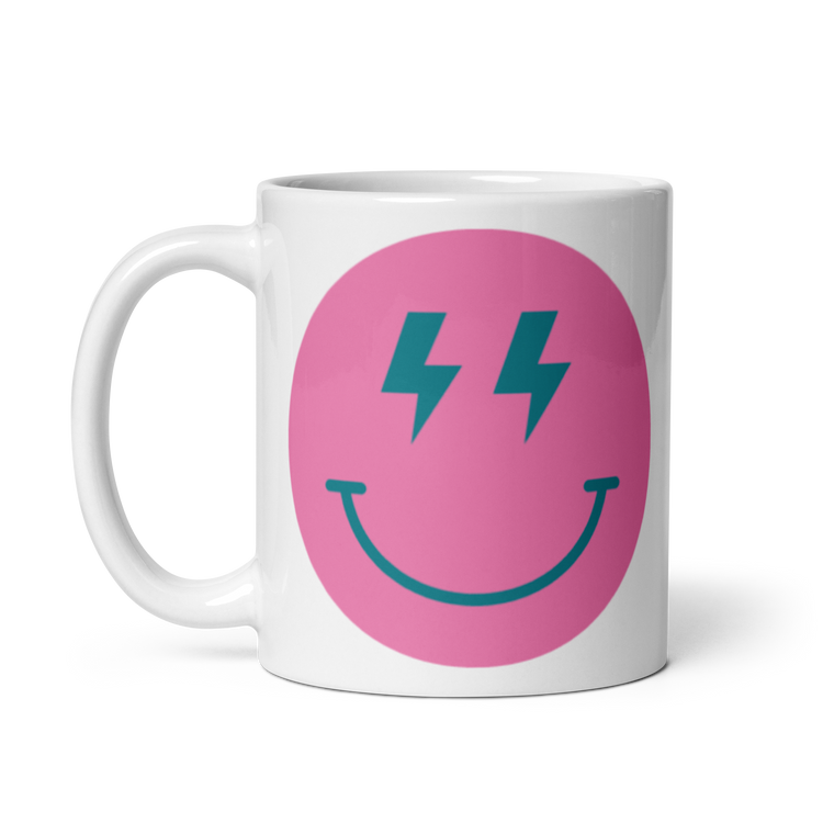 Lightning Bolt Smile - Mug