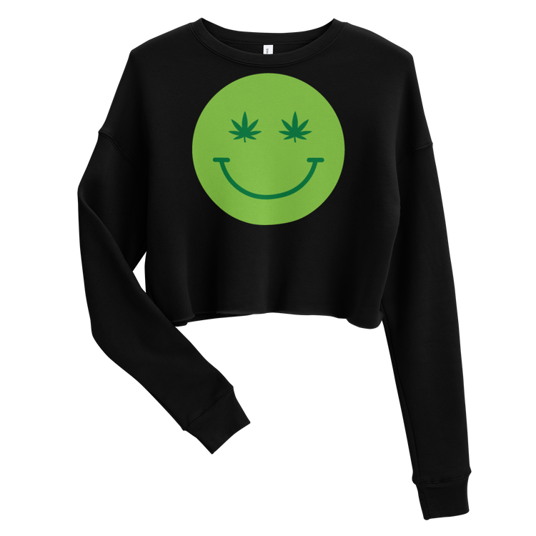 Weed Smile - Crop Sweatshirt